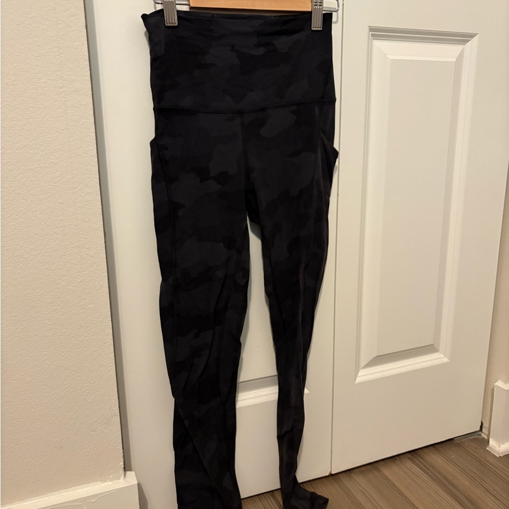 Black Camouflage Leggings